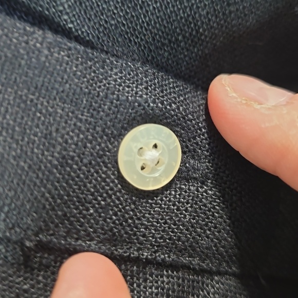 Ralph Laure Linen Black Halter Midi Dress - Picture 4 of 10